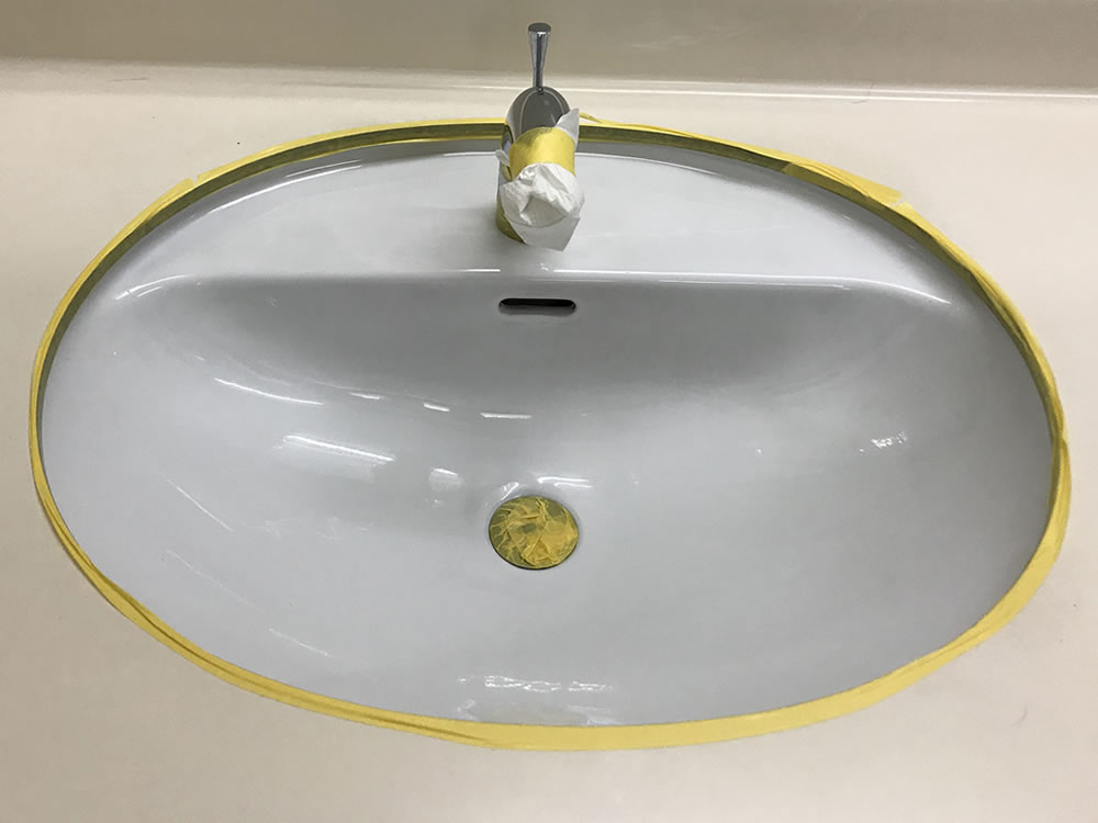 洗面台②　施工後